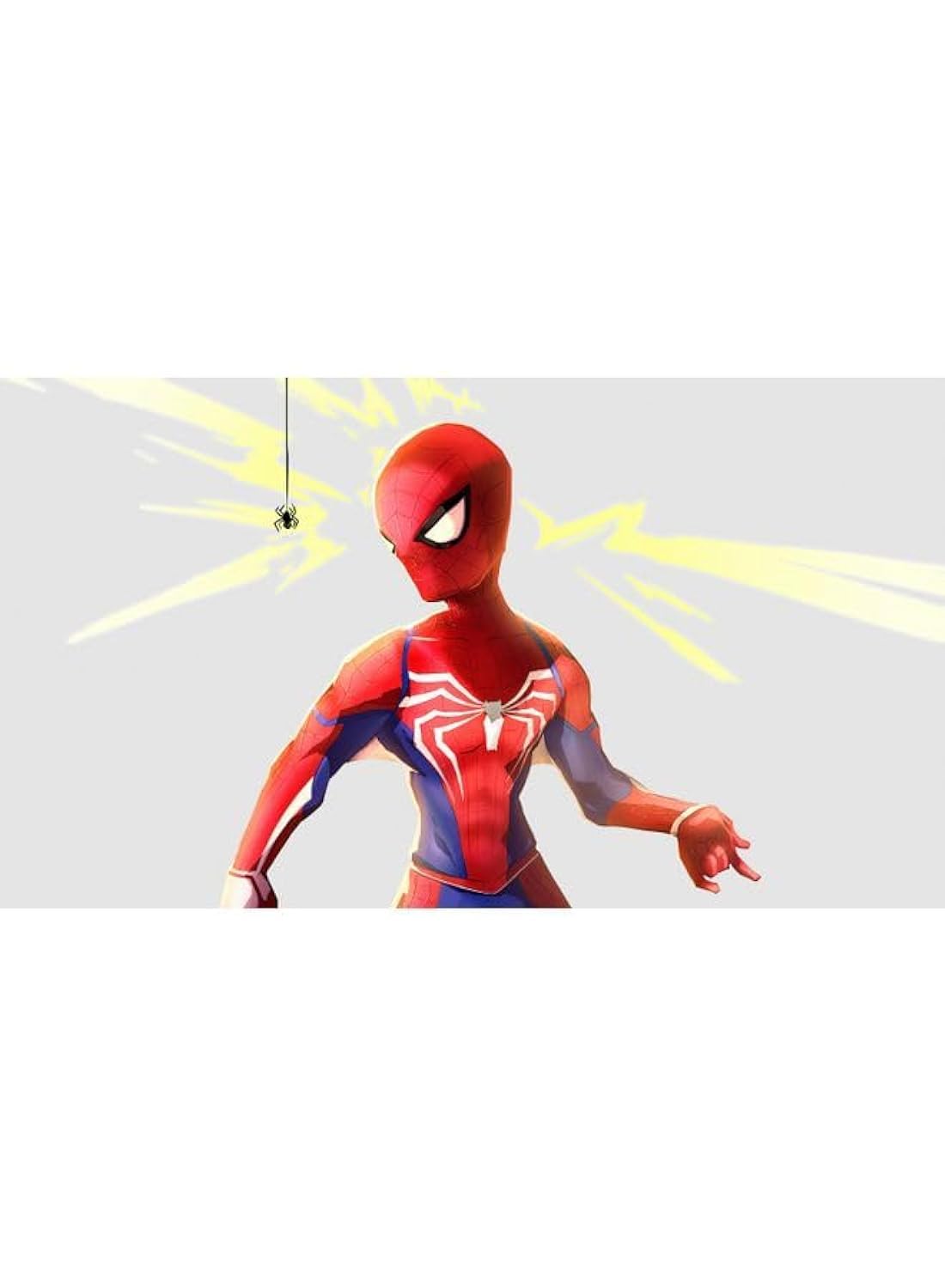 bpa Spiderman Spider Sense Wall Art Canvas Print Ready To Hang For Bedroom Home Office Decorations 100x56x3.5Cm Multicolor