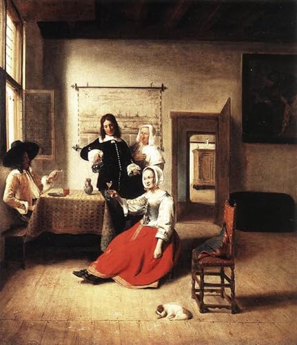 Lienzo decorativo para pared de 60x90cm, pintura artística de calidad para un salón elegante