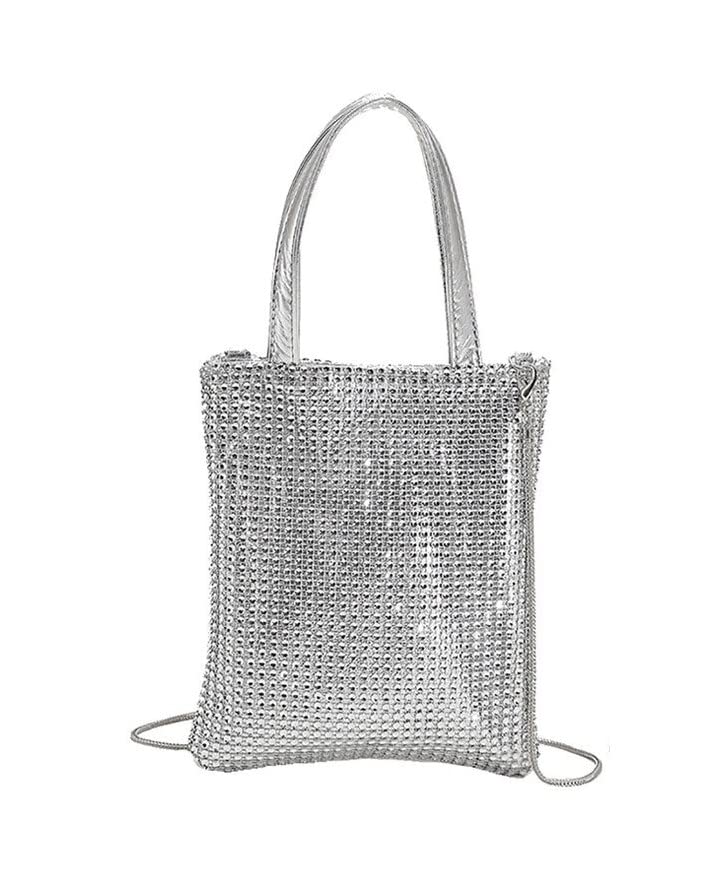 SWAROVSKI スワロフスキー ミニ パーティ バッグ ラインストーン Amazon.co.jp: パーティバッグ キラキラ ポーチ ショルダー ライン