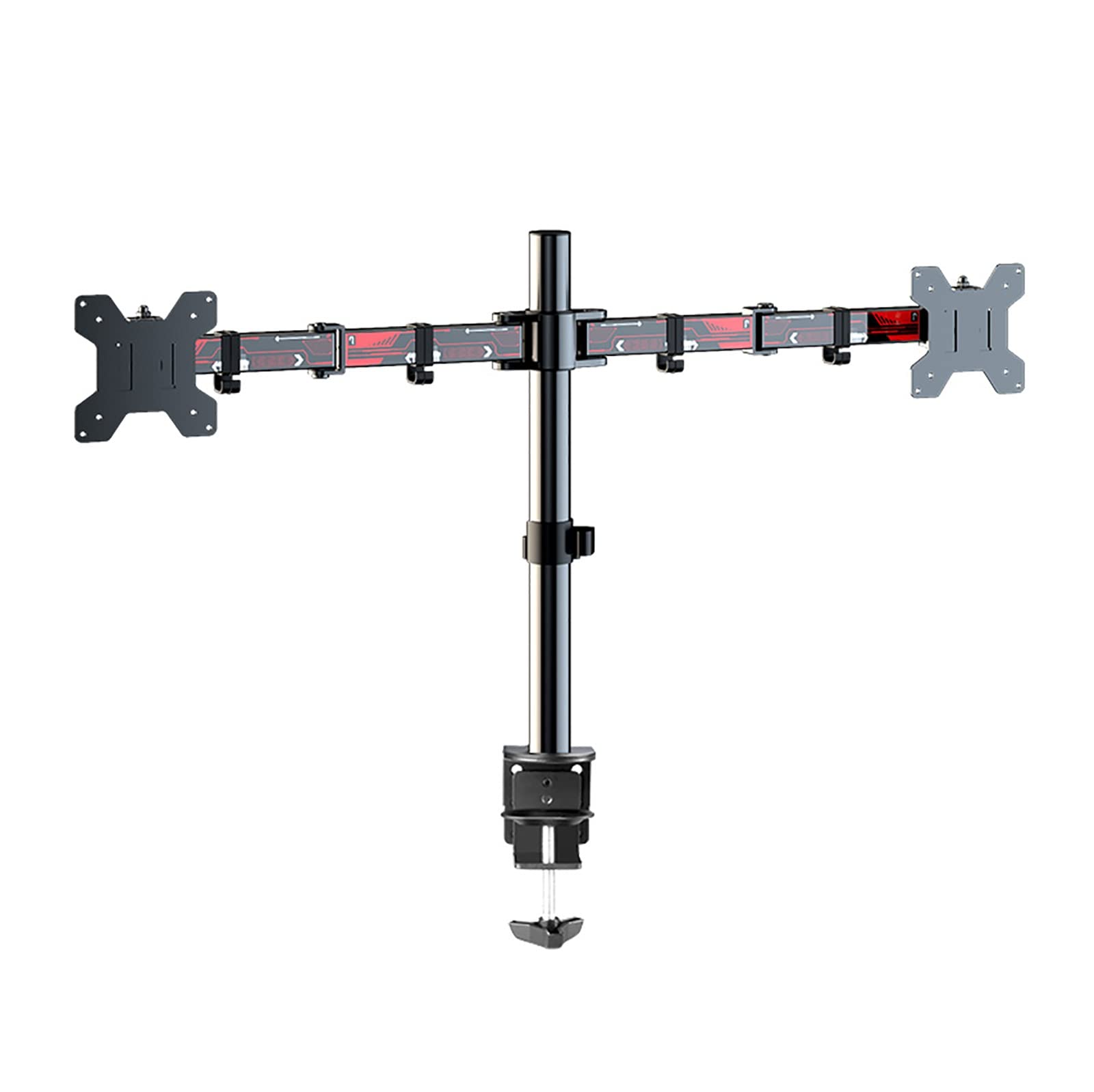 Aioneer Universal Monitor Stand With Adjustable Height, Tilt, And Swivel For Ergonomic Viewing On 10 To 27 Inch Screens