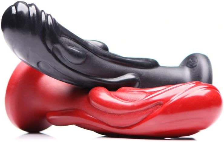 Tantus Adult Toys - Magma - Ultra-Premium Flexible & Firm Silicone Dildo - Red - Harness & Machine Compatible