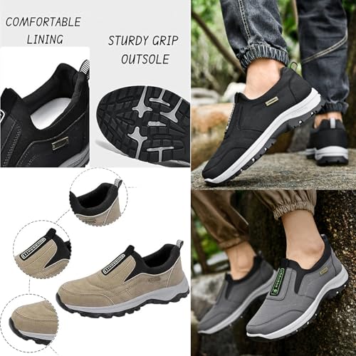 Slip On Shoes for Men Comfort Walking Shoes No Laces Lightweight Breathable Casual Sneakeroutdoor Casual Arch Summer Indoor Outdoor Shoes4
