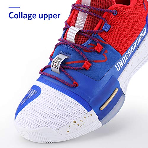 PEAK Mens Flash Basketball Shoes Lou Williams Underground Taichi Adaptive Cushioning Sneakers Non-Slip Sports Shoes for Running, Walking, Fitness4