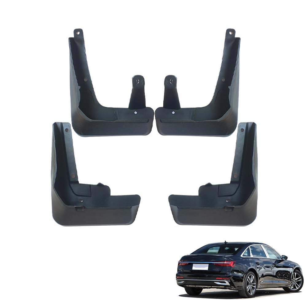 Amhvmu Normal 4Pcs Mud Flaps For Audi A6l S-Line 2019-2025