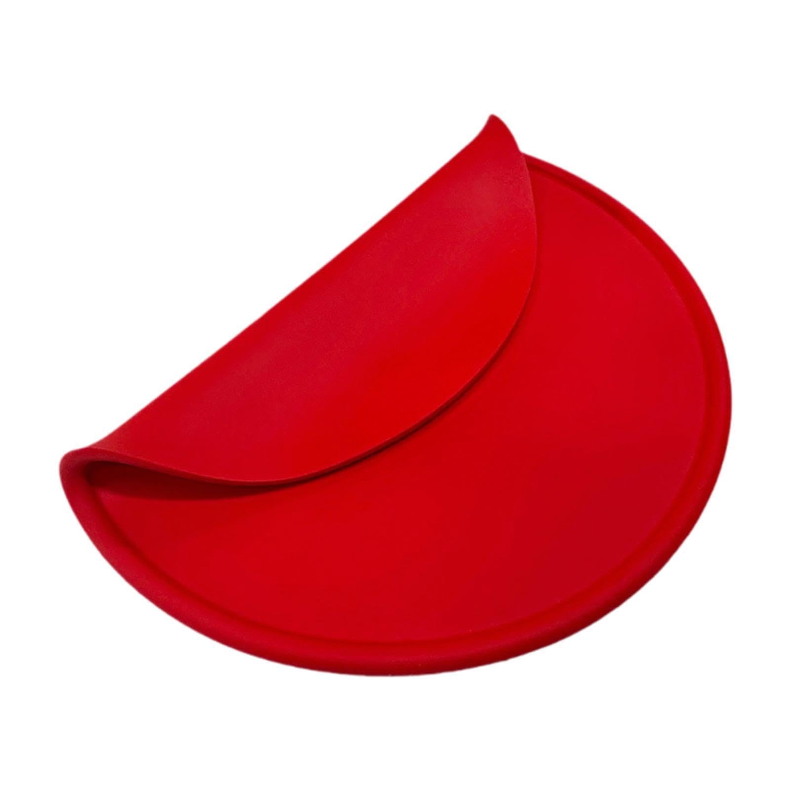 Attrezzatura da Allenamento in Silicone per Pizza, Robusto Strumento da Cucina per Pancake Volanti, Strumenti da Chef per Pizza, Lancio Professionale, Rosso