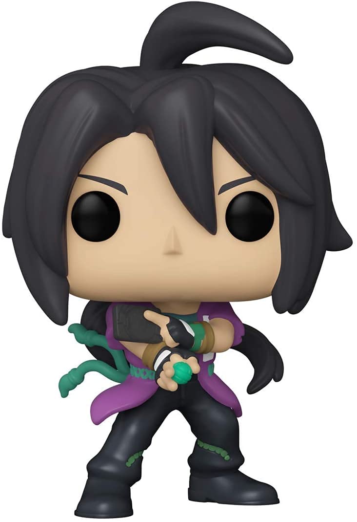 Shun Kazami Pop #965 Pop Animation Vinyl Figure (Bundled with EcoTEK Pop Protector), Black, 3.75 inches - Image 3