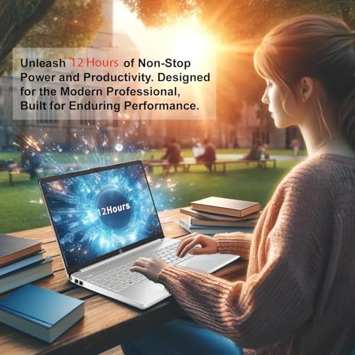 Image of HP Go Slim 15.6 Laptop •32GB RAM • 1TB Storage (512GB SSD + 512GB External Hard Drive) • Intel 4-Core Processor • Upto 12 Hours Battery Life • w /WOWPC Bundle • Windows 11 Pro
