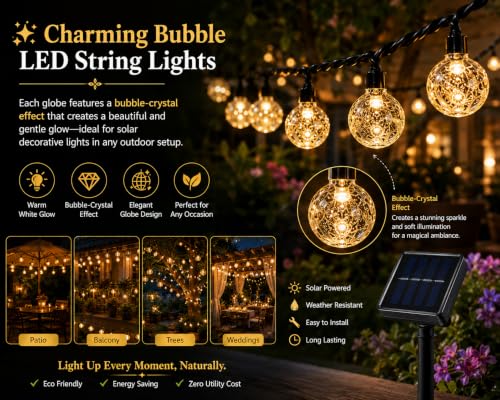 Image of Galaxy Crystal Ball Night Light,2.4 inch Glass Ball Night Lamp with Woodern Base,Decorations Gifts for Men,Women,Kids,Boys,Girls,Teens (Solar Light)