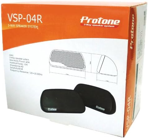 Amazon Co Jp プロトーン ｖｓｐ ０４ｒ ３ウェイ置型スピーカー 車 バイク