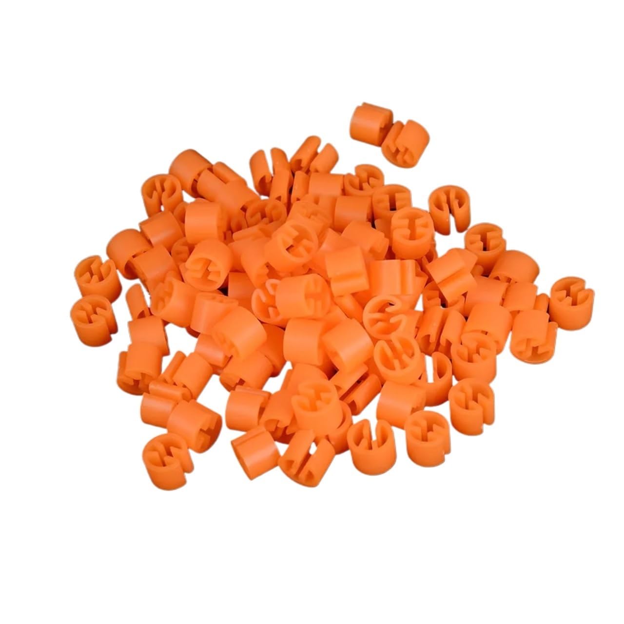 300PCS Plastic Snap-On Hanger Size Markers for Clothes Labeling