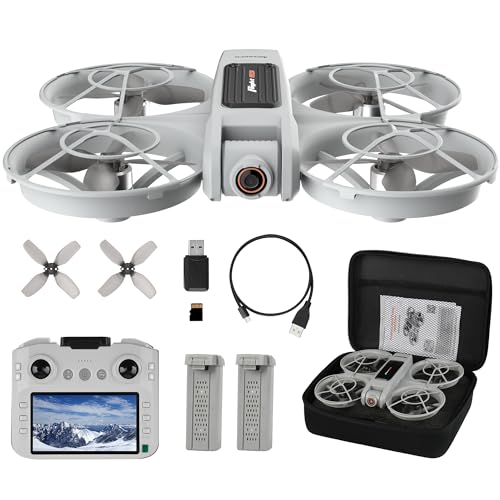 Drones Camera 2K, Upgraded 4.5inch LCD RC Screen Remote