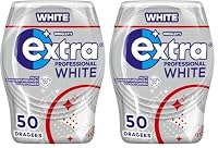 WRIGLEY'S EXTRA – Extra Professional White Kaugummi, zuckerfrei, 50 Dragees (P
