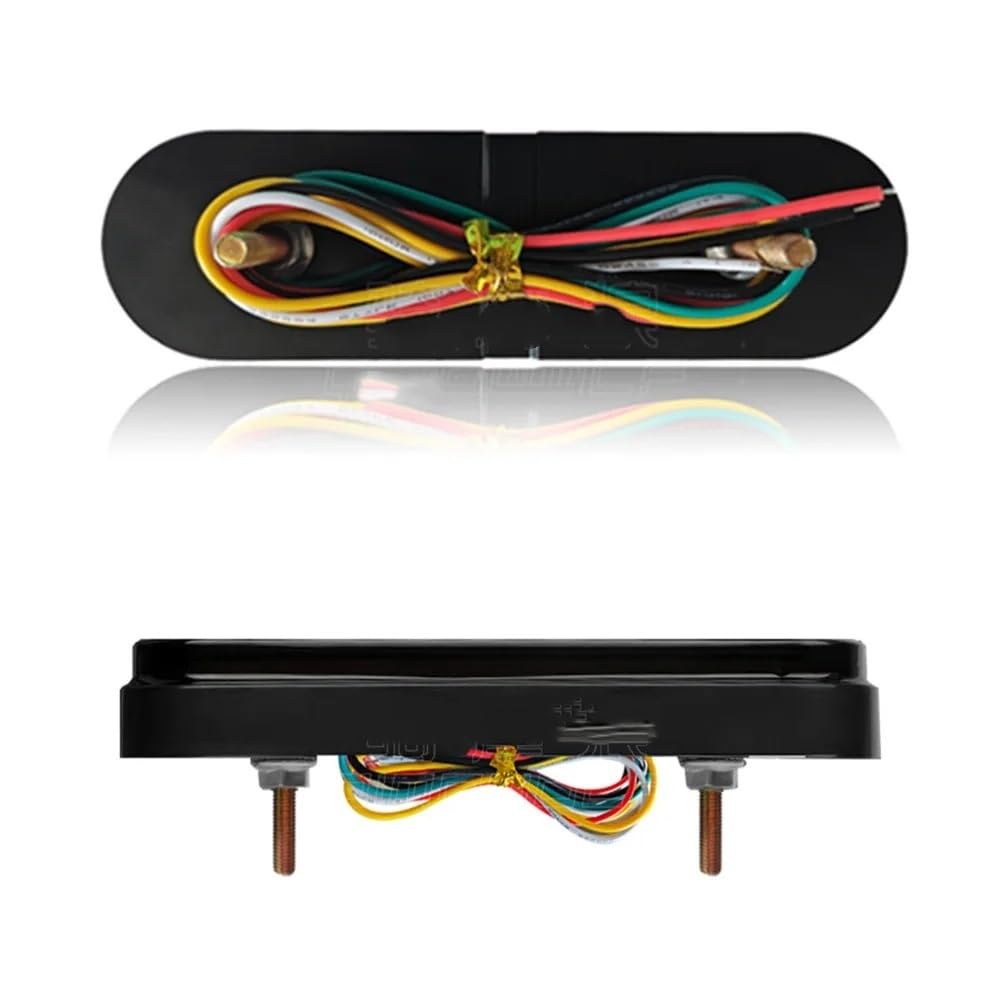 Fanale Posteriore per Moto, Luce di Stop a LED 3 in 1 per Moto, luci di Stop, indicatori di direzione dinamici, Luce di Segnalazione DRL 10-80V, luci Posteriori, Luce di Stop