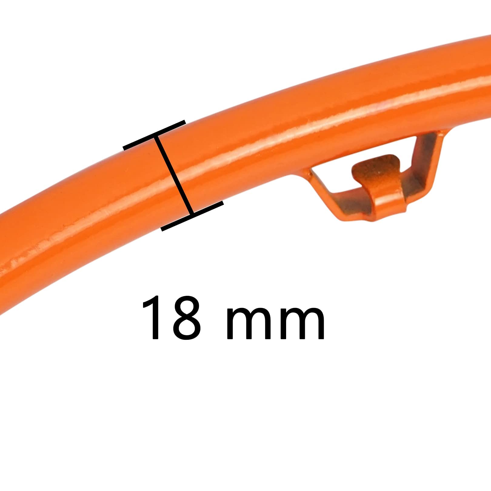 Aoneky Canestro da Basket da Muro Φ45 cm, Anello in Acciaio Massiccio da 18mm, Tabellone per Allenamento di Basket Interno e Esterno