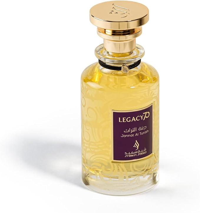 Jannat Al Turath – Luxurious Long Lasting Unisex Perfume Eau de Parfum 100ml – Oud, Rose, Sandalwood, Amber & Musk Notes