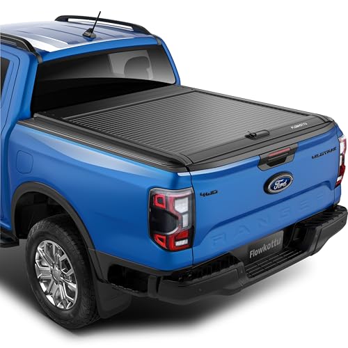 Retractable Hard Tonneau Cover Fit 2019-2026 Ford Ranger 5 Ft Truck Bed