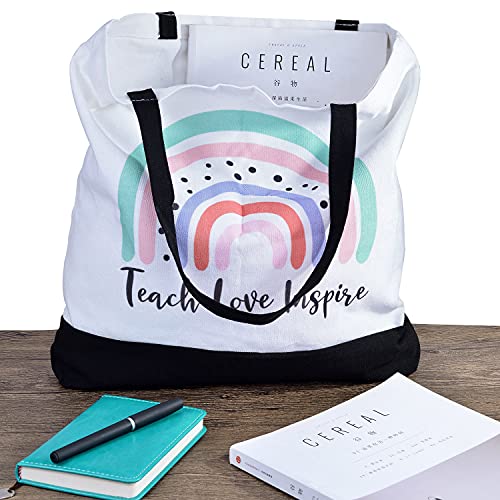 Image of ECOHIP 2 Pack Totes Bag Teacher Appreciation Gifts for Women Christmas