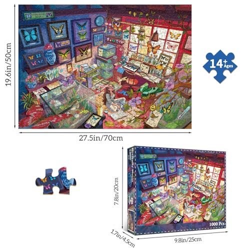 Puzzle Jigsaw Butterfly Institute 14+ años miniatura 6