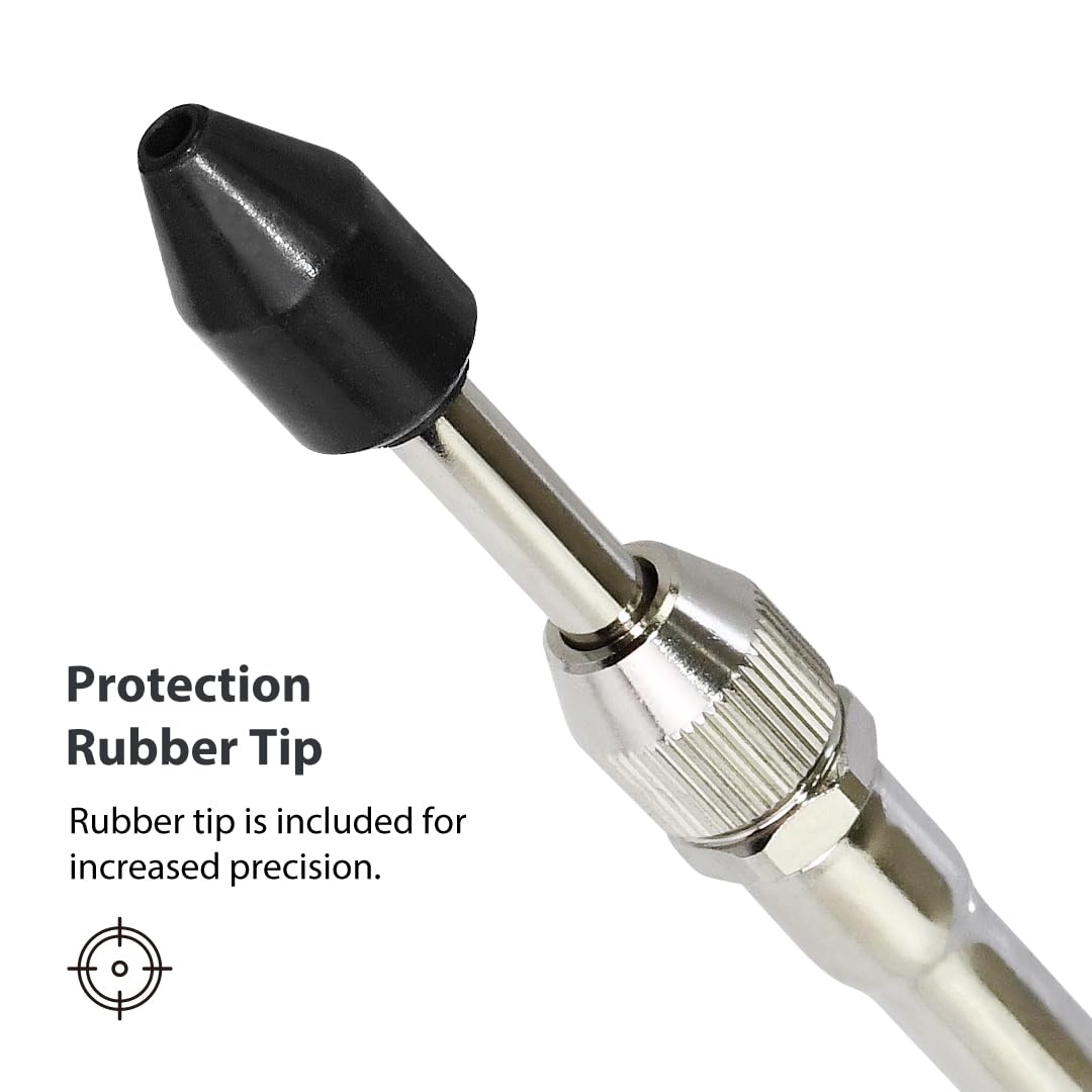 FIRSTINFO A18527A Length Extendable Adjustable Air Flow Nozzle Length: 415-750 mm for FIRSTINFO 2-Way Air Duster Blow Gun