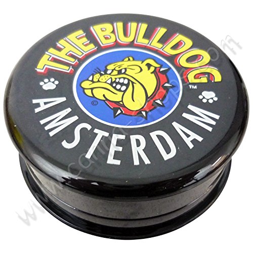 The Bulldog Amsterdam Grinder Noir 3 Parties