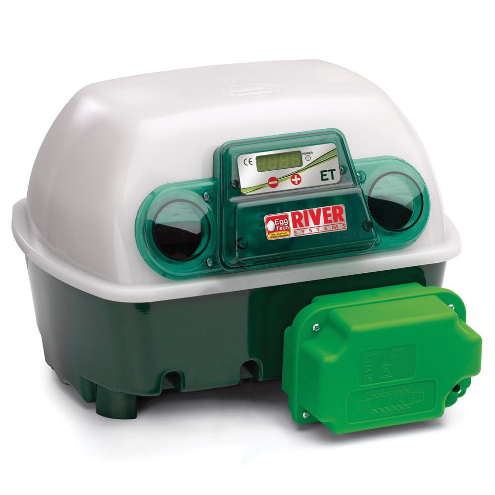 River Systems Y 12 Digital Automática – Incubadora Profesional Para 12 Huevos