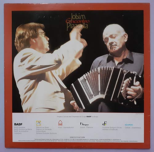 Orquestra de Câmara De Blumenau - Lp Encontro Jobim Piazzolla - 1988