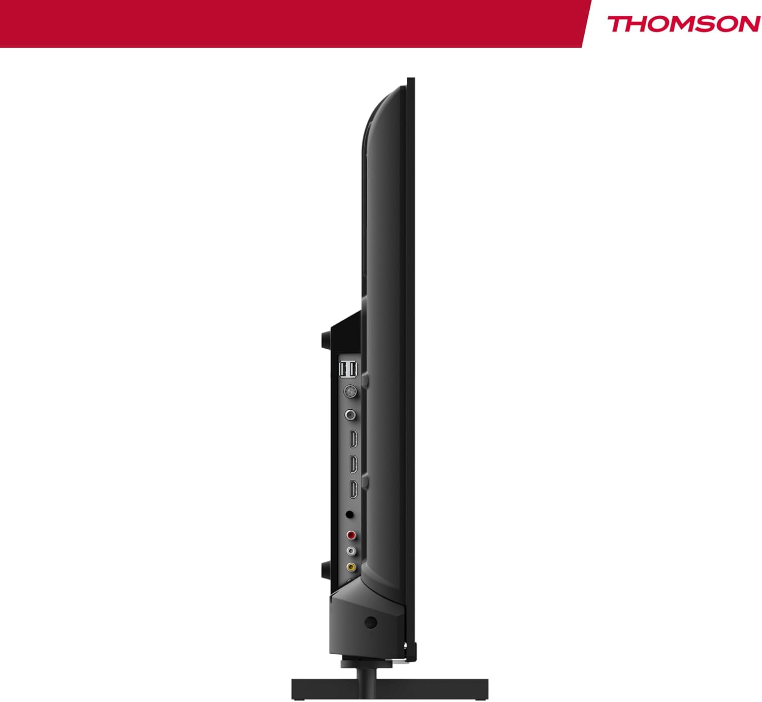 Side view of THOMSON 40FD2S13 TV with side ports