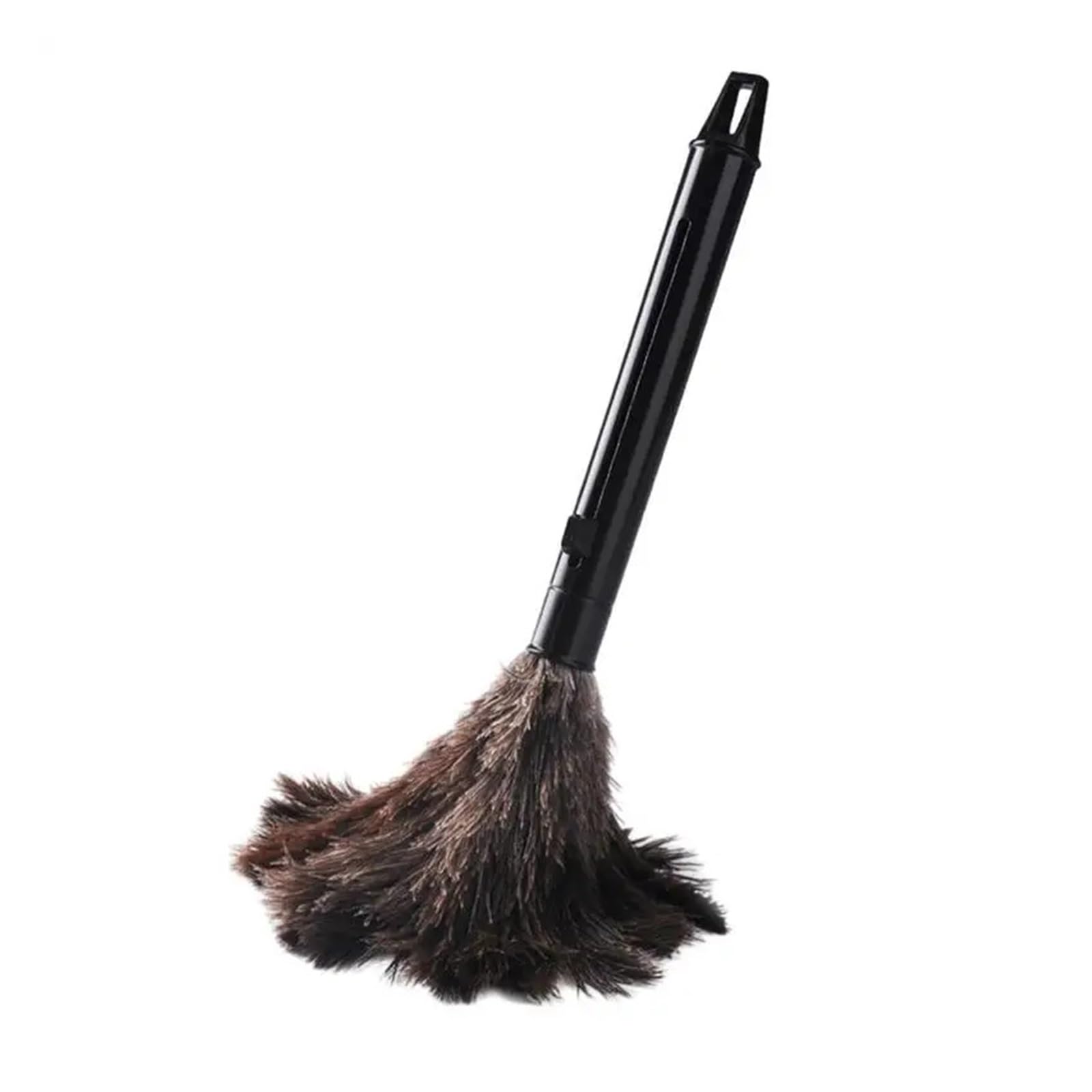 Feather Duster Feathers Duster Plastic Handle Anti-static Removal Dusters Ostrich FeatherFur Brush For Home Cleaning Tools