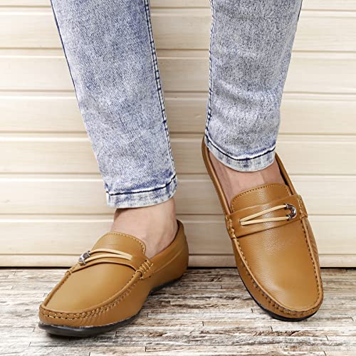 Kraasa Chase Men Casual Synthetic Leather Loafers for Men