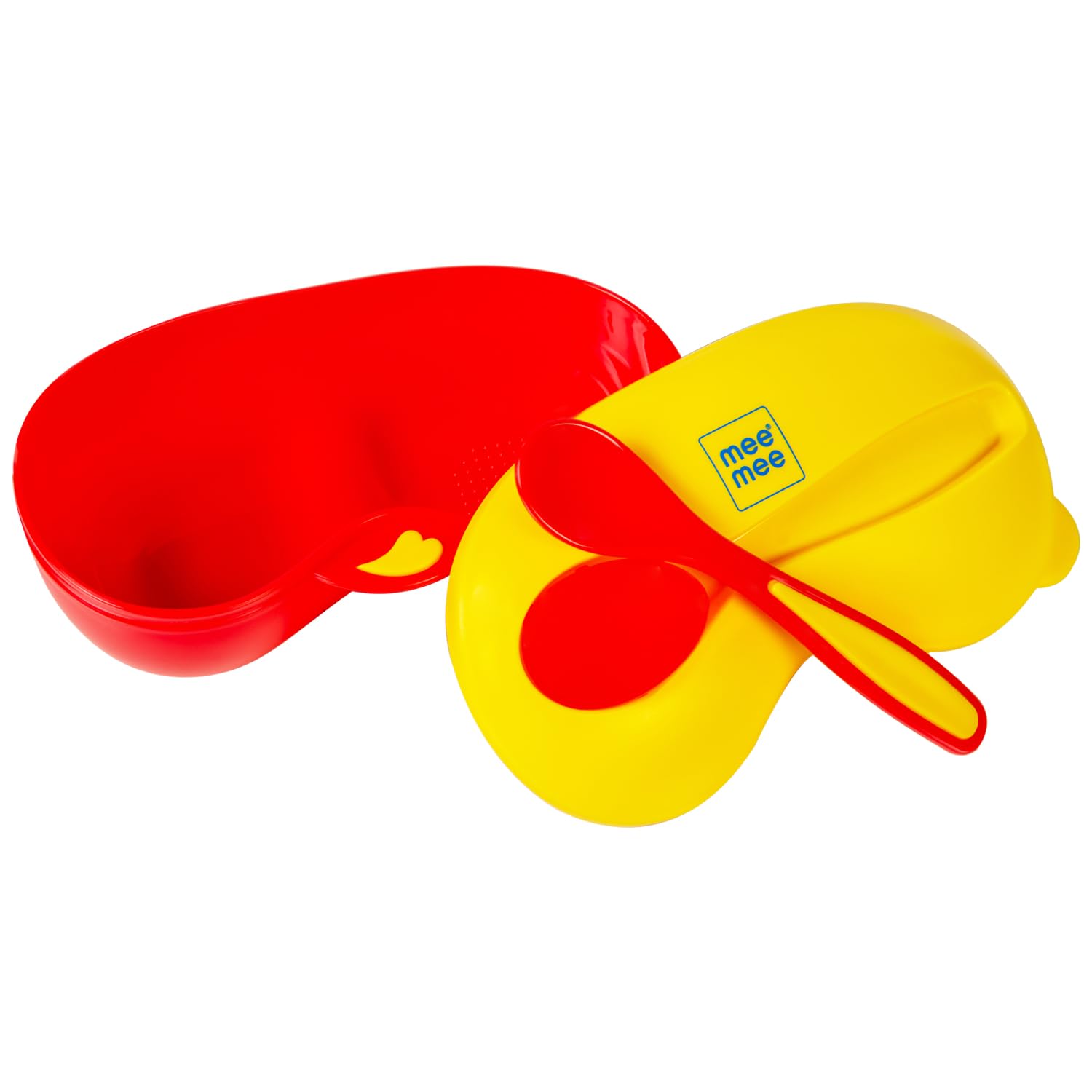 Mee Mee Air-Tight Feeding Bowl with Spoon,Microwave Friendly and Easy to Use & Carry (Red)-image-45