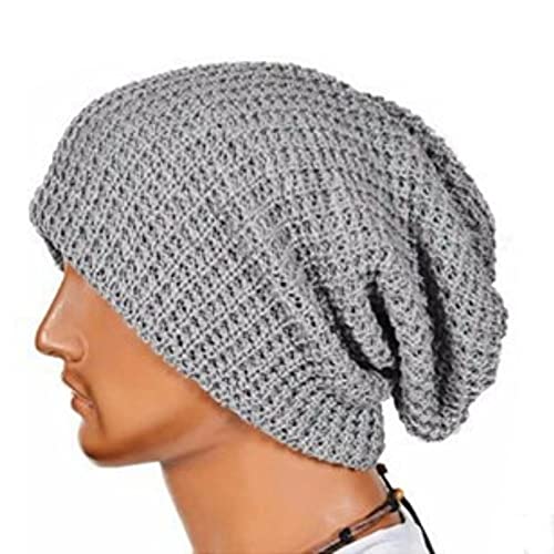 PAIHUIART Cappello Lavorato A Maglia Berretto Termico Uomo Donna Berretti da Uomo Berretto Lavorato A Maglia Solido Ispessito Cappello Caldo Berretto da Uomo Cappelli Invernali Berretto Hip-Hop Casu