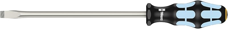 Chave de fenda Wera 3334 para parafusos de fenda, aço inoxidável, 1,6 x 10 x 200 mm, modelo 05032007001