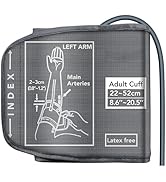 Replacement Extra Large Cuff for Omron BP Monitors 22-52CM Big Arm - Adjustable XL Blood Pressure...