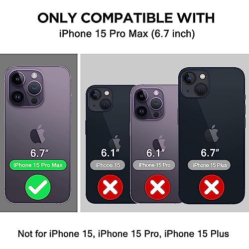 Image of Supershieldz NeoGuard HD+ Gaming Matte Tempered Glass Screen Protector Guard for iPhone 15 Pro Max, 9H Hardness, Anti-Static, Case-Friendly, Easy Installation Kit - 1 Pack
