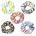 Produktbild Oulian Haargummis Velvet, Haar Scrunchies Samt Set mit Reißverschluss Tasche, Bunte Dicke Haargummis Samt Hair Scrunchie für Damen Mädchen (5 Stück)
