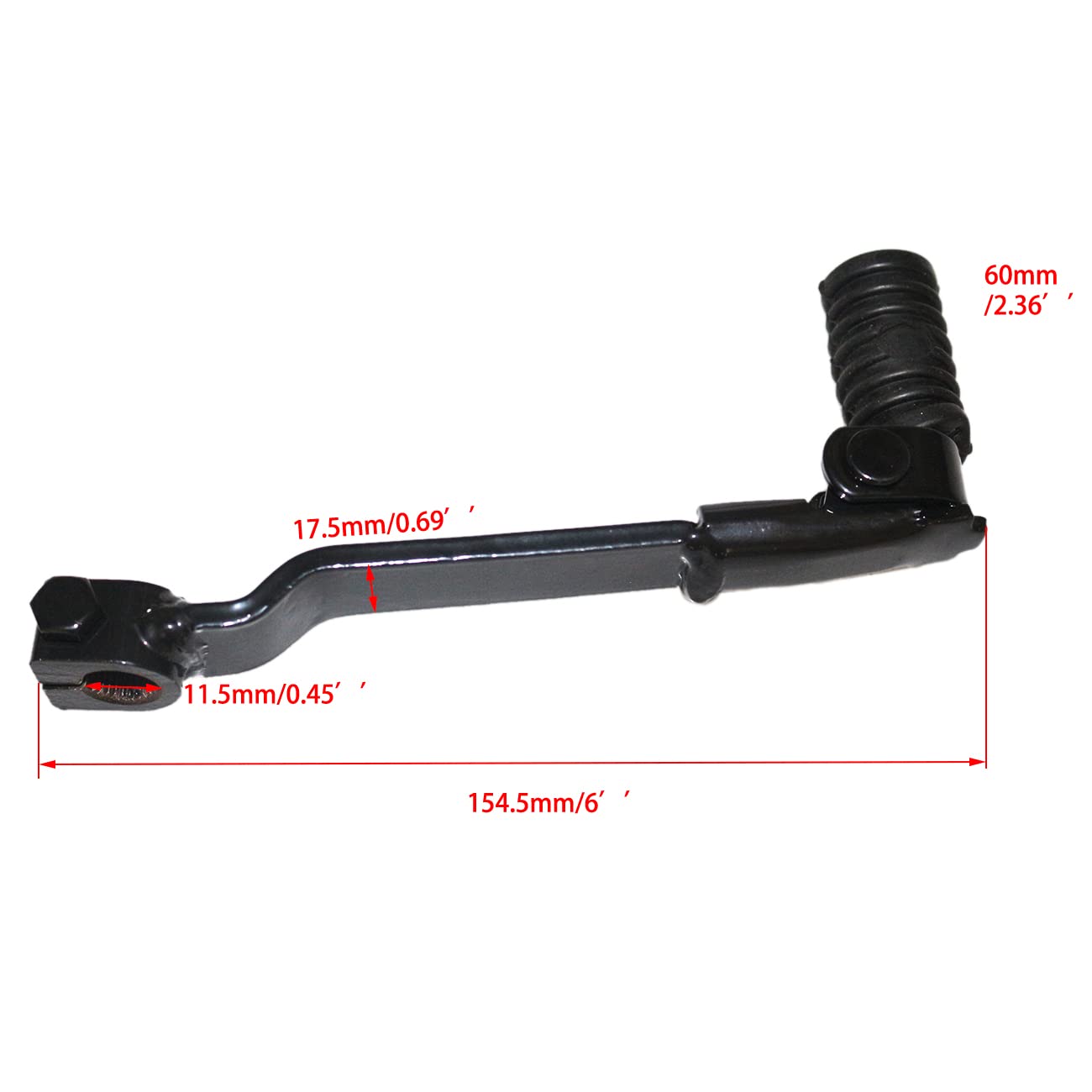 Palanca De Arranque CNC De Alta Resistencia – Para Motos 110cc, 125cc, 140cc, Pitpro, Trail Y Dirt Bike, BLYGO