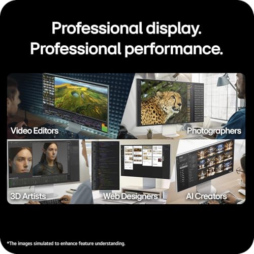 Image of LG UltraFine evo 32U990A-S - 6K (6144 x 3456p) Nano IPS Black 32 Inch, 60Hz, 5ms GtG, DCI-P3 98%, Adobe RGB 99.5%, HDR 600, MAC compatible, speakers, Thunderbolt 5, HDMI 2.1, DP2.1, Silver