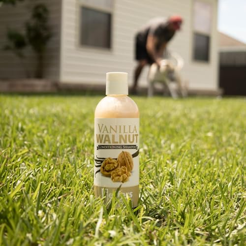 Jeffers Pet Vanilla Walnut Conditioning Shampoo for Dogs & Cats, 17 oz – Moisturizing, Soap Free Formula with Coconut & Vanilla Extract for Soft, Healthy Coat, Home Pet Care, Fresh Scent - Image 4