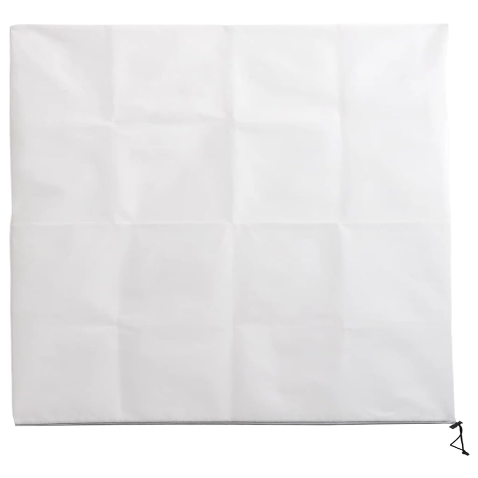 Geecher Coperture per Piante con Coulisse e Cerniera, Protezione Invernale 3,93 x 3,5 m, Tessuto Non Tessuto 70 g/m², per Alberelli, Ortaggi, Fiori e Piccoli Arbusti
