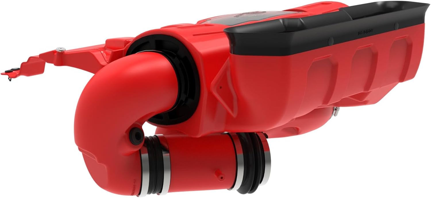 aFe POWER Momentum GT Cold Air Intake System w/Pro DRY S Filter, #50-70075KR, Red
