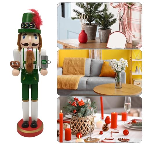 Figuras de madera coleccionables de 36 cm con diseño tradicional para display y hogar 5