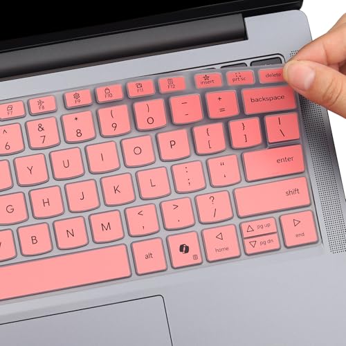 Protector de teclado para Lenovo IdeaPad Slim 3 y Slim 5 14" rosa miniatura 6