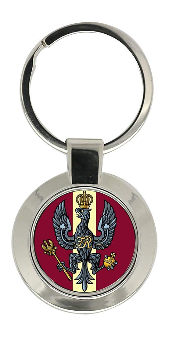 Giftshop UK King's Royal Hussars, British Army Key Ring