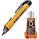 Klein Tools NCVT1PKIT Electrical Tester Kit with Non-Contact Low Voltage Test Pen, 50 to 1000V AC and GFCI Receptacle Tester,