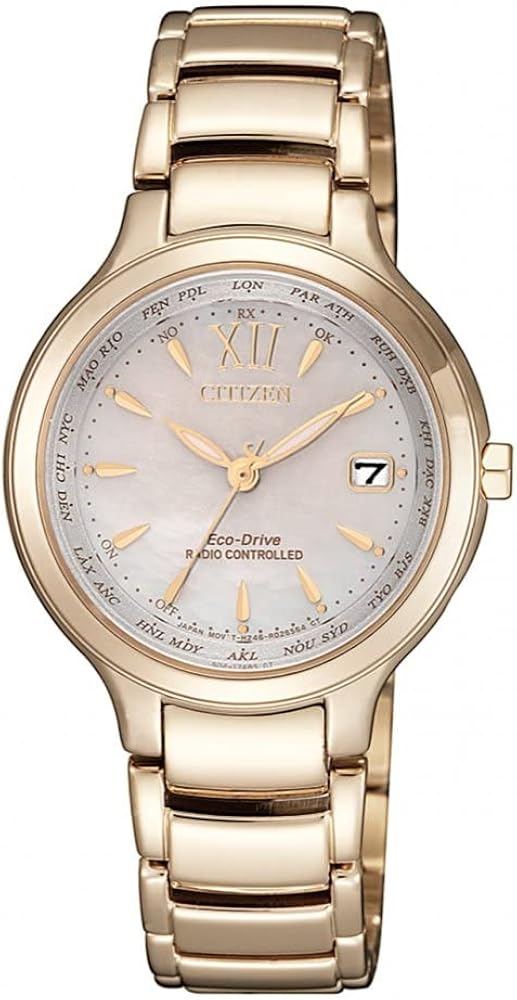 Citizen Radiocontrol EC1173-87D Lady Eco-Drive - Reloj de pared controlado por radio