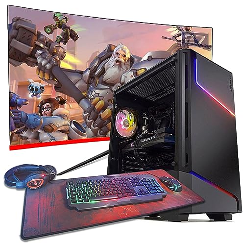 Pack Gaming Ekko | Intel Core i5 13400F / 16GB RAM / 1TB SSD M.2 / RTX3060 12GB / Monitor 27' + Periféricos/Windows 11 Pro