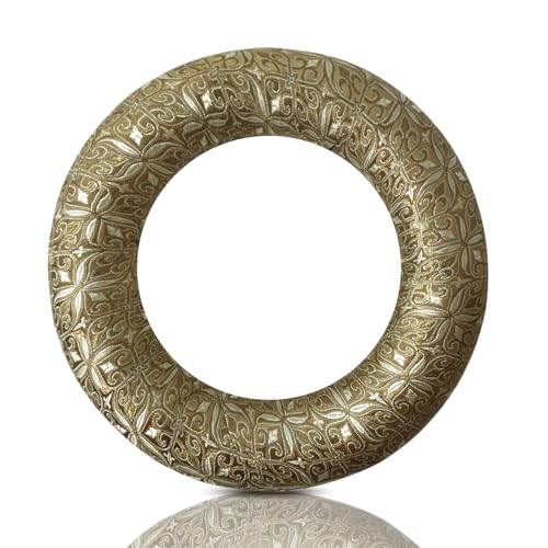 UPCEED Singing Bowl Cushion for Tibetan Singing Bowls, Handmade Silk Brocade Round Cushion Pillow...