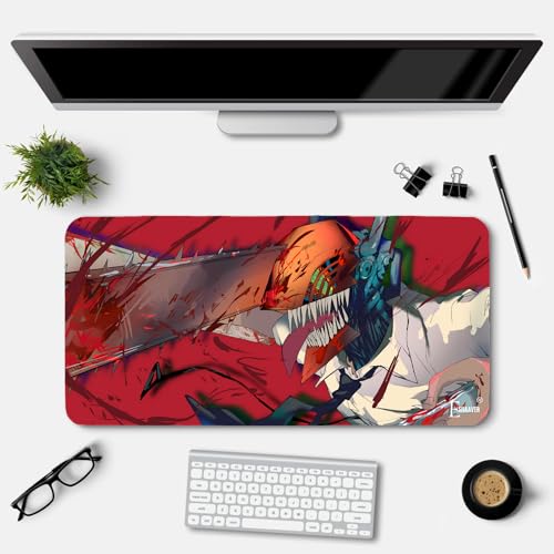 Image of Anime fearturing Large Gaming Mouse Pad, Extended Desktop Mat, 58 x 28 cm (DS 14)
