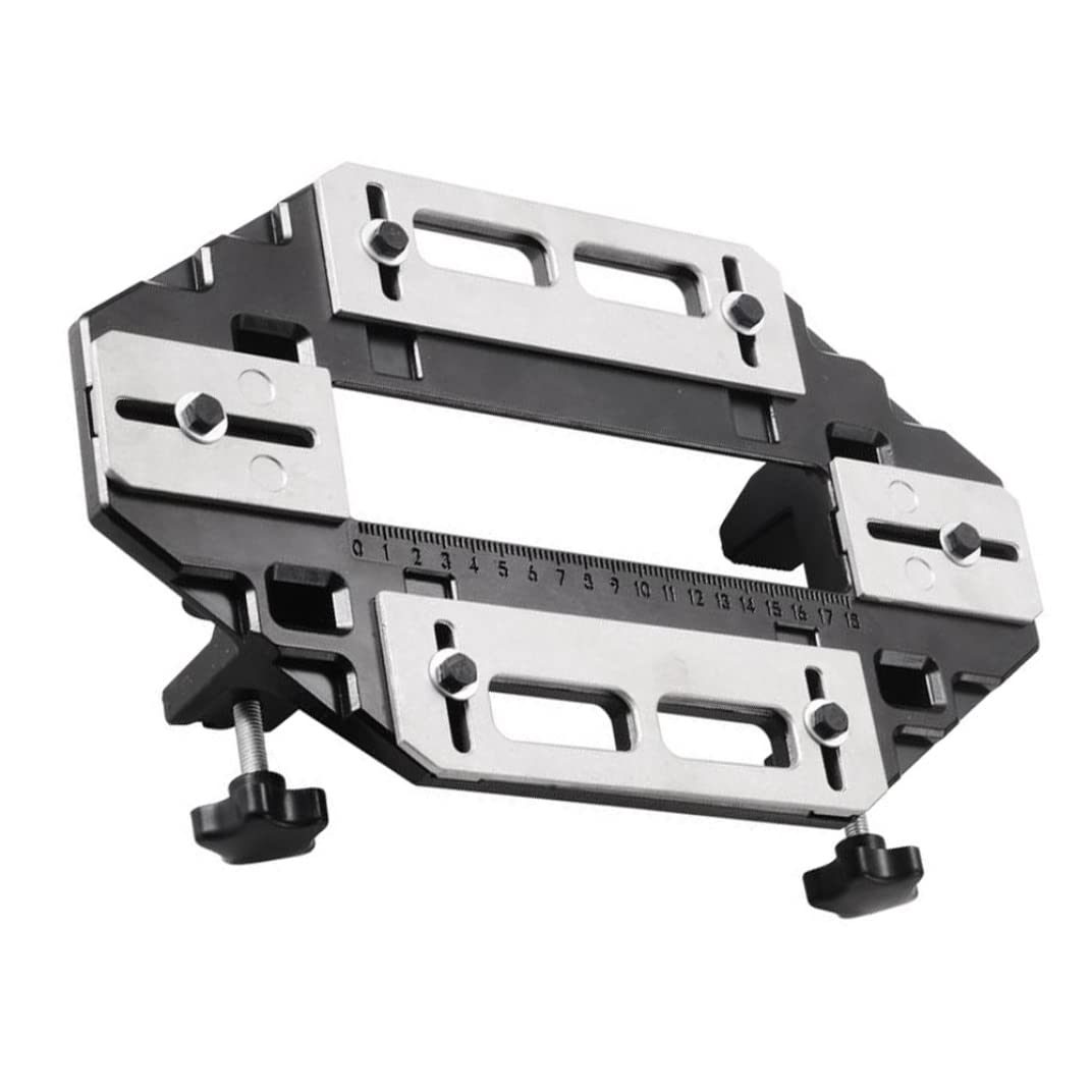 Guide de trou de charnière en alliage d'aluminium pour l'installation de verrouillage de porte