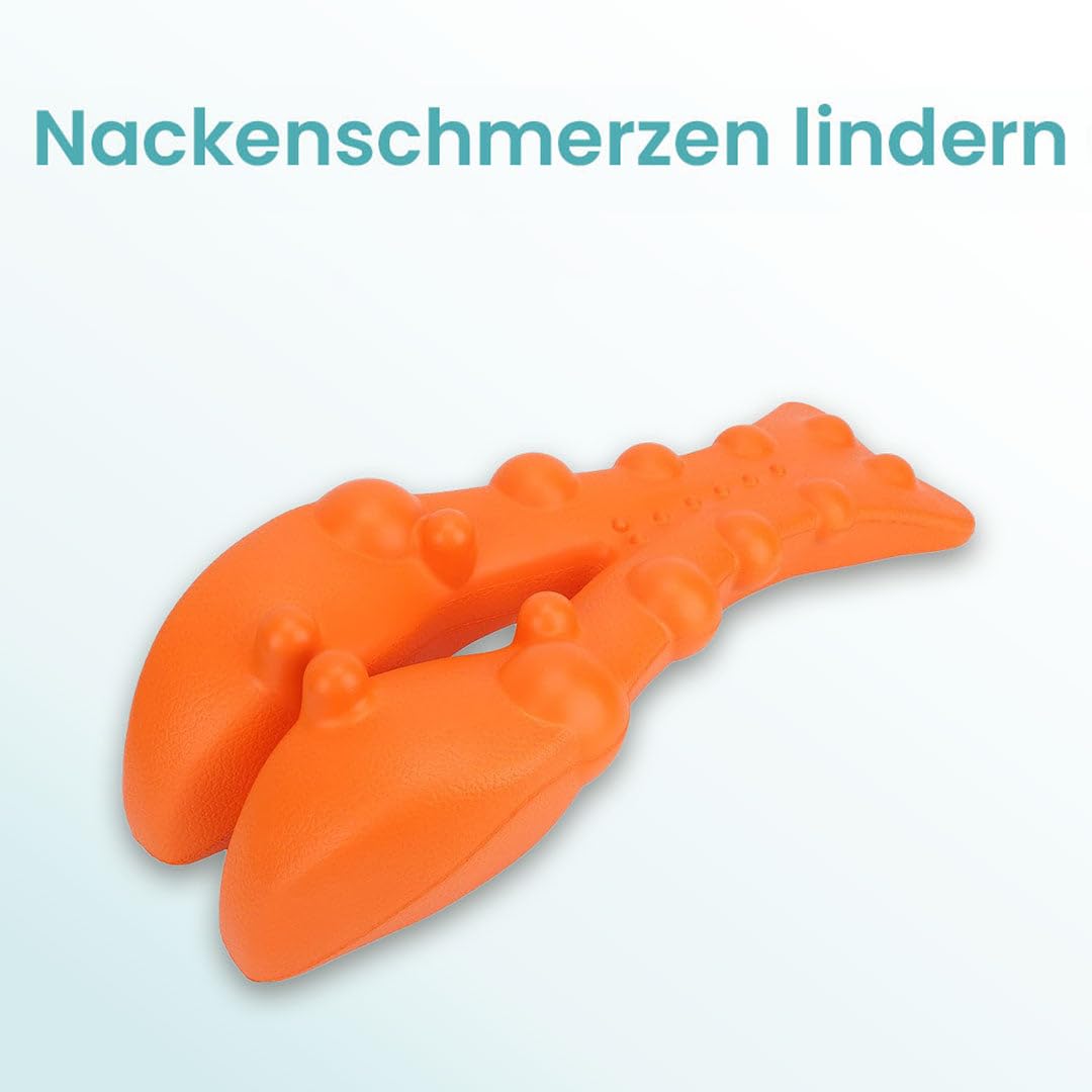 MEIION TheraPoint-Triggerpunkt-Massagegerät Original Rückenstrecker Align Nacken-Kissen für Nacken- und Schulterentspannung, Oberer Rücken Massagepunkt, TMJ Schmerzlinderung, Halswirbel